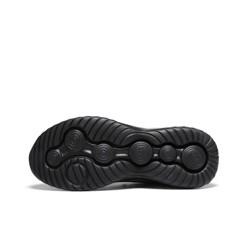 361° Abrasion Resistant Low Top Running Shoes Men's Obsidian Black-3