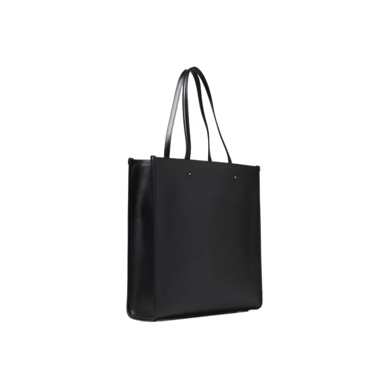Jimmy Choo Leather Tote Bag Shopping Bag Shoulder Bag Handbag Regular Women's Black-3