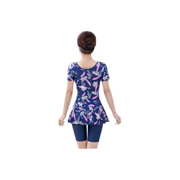 Youyou Two-Piece Swimsuits Women's Navy Blue