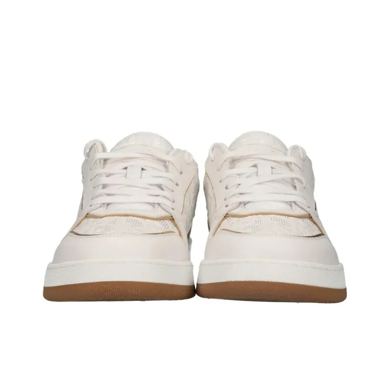 DIOR One White Sneakers Low Top Stylish Skateboarding Shoes Women's White Gold-4