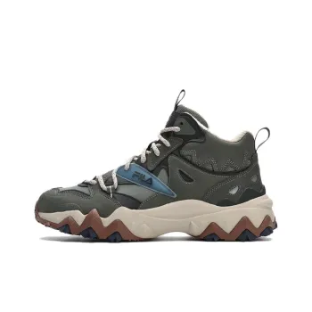 FILA Vintage Sport Sneakers 'Olive Green White'