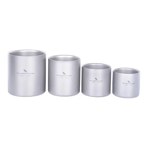 Boundless Voyage Jackets & Coats Water Container 120-450ml Camping Pure Titanium