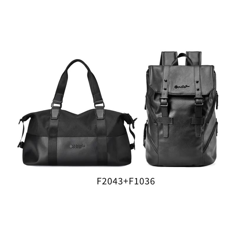 ONRF Polyester Laptop Backpack Large Size Unisex Cool Black-20
