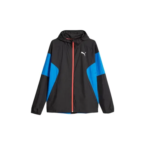 PUMA Lightweight Running Jackets Men Blue