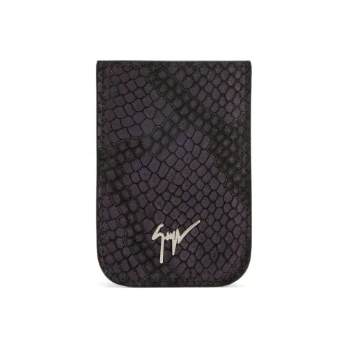 Giuseppe Zanotti Albert Snakeskin Cardholder