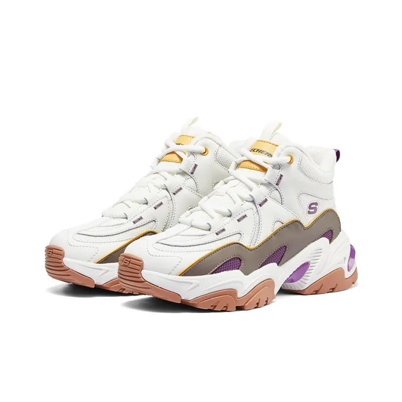 Skechers Stamina Shoes 'White Purple' Women's-3