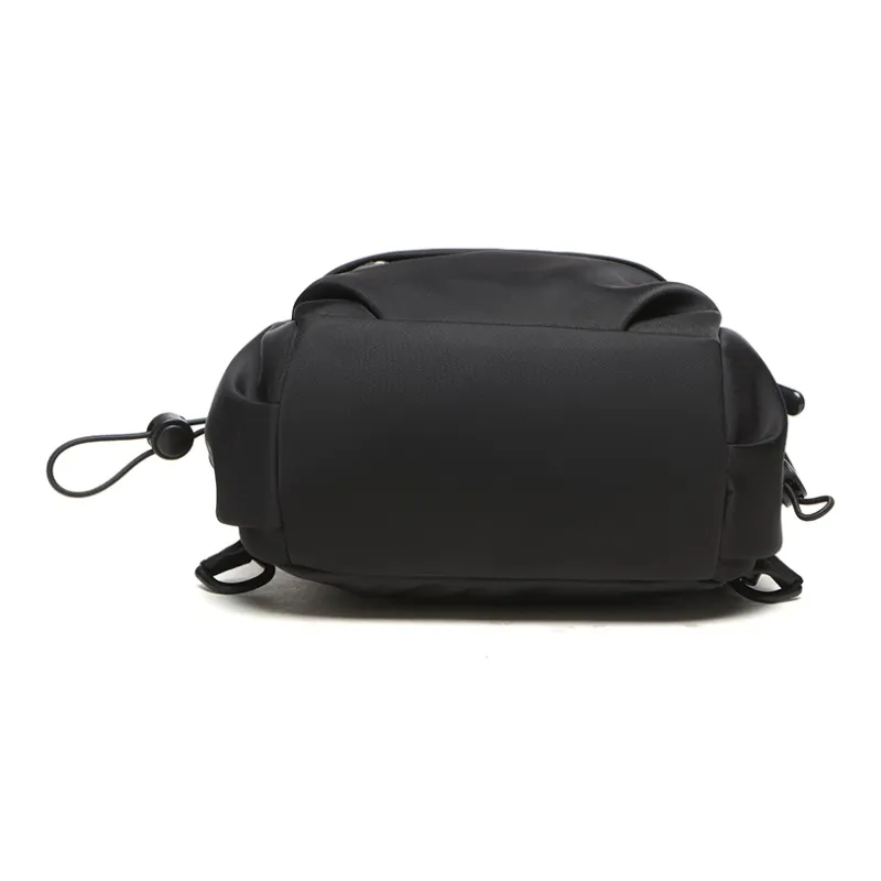 SEPTWOLVES Nylon Sling Bag Shoulder Bag Crossbody Bag Regular Unisex Black-4