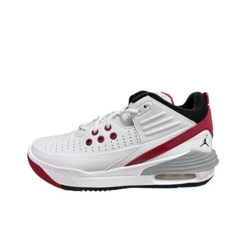 Jordan Max Aura 5 White Varsity Red