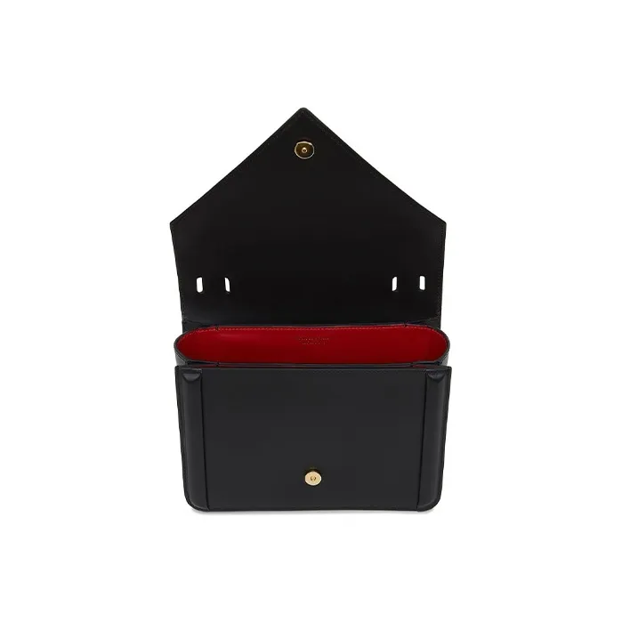 MANSUR GAVRIEL Calfskin Crossbody Bag Shoulder Bag Women's Black-3