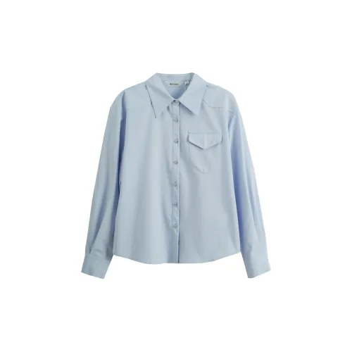 Olrain Shirts Women's Blue