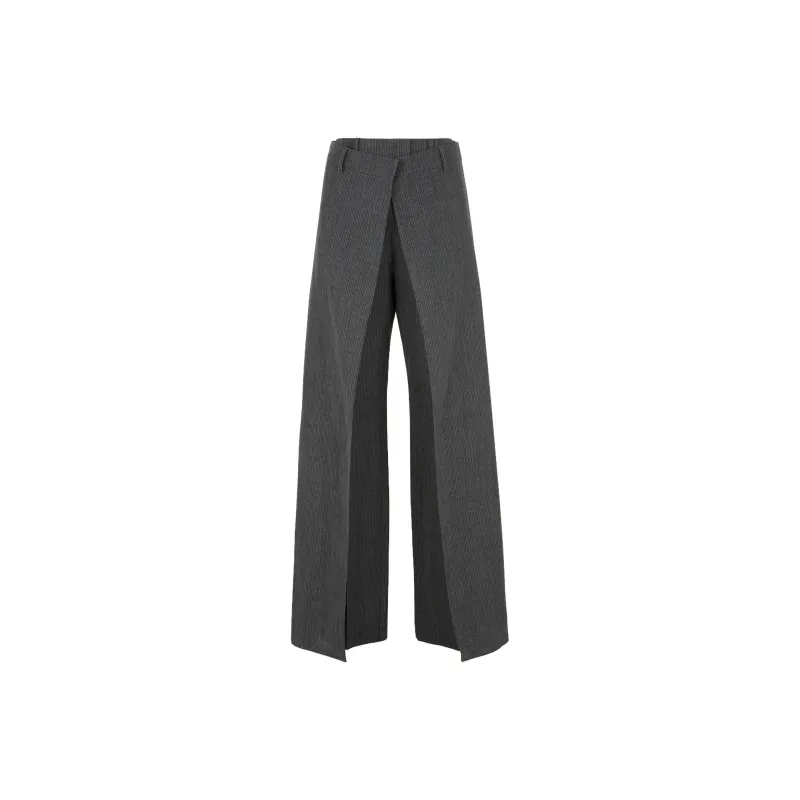 FENDI Double Layered Effect Trousers-1