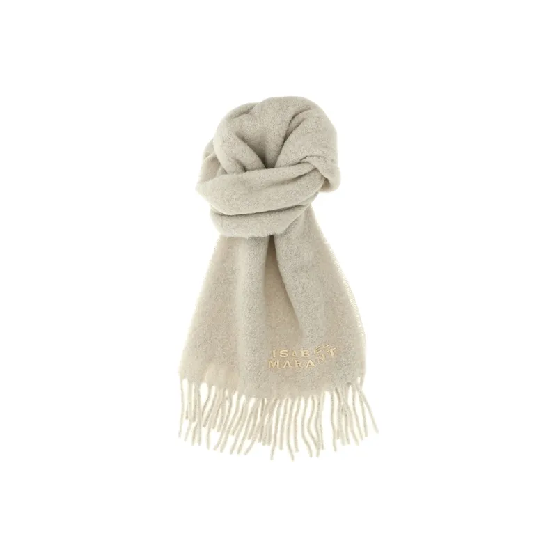 ISABEL MARANT Firny Fringed Scarf-0