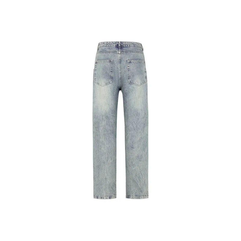 NOOING Jeans Unisex Yellow Mud-1