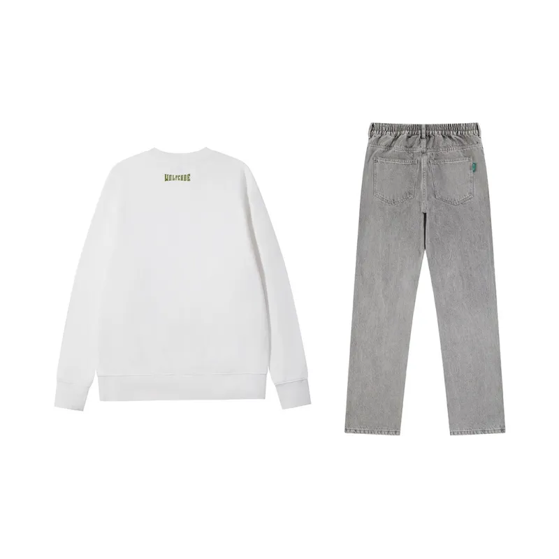 WOLF CODE Sweatshirt Sets Unisex-1