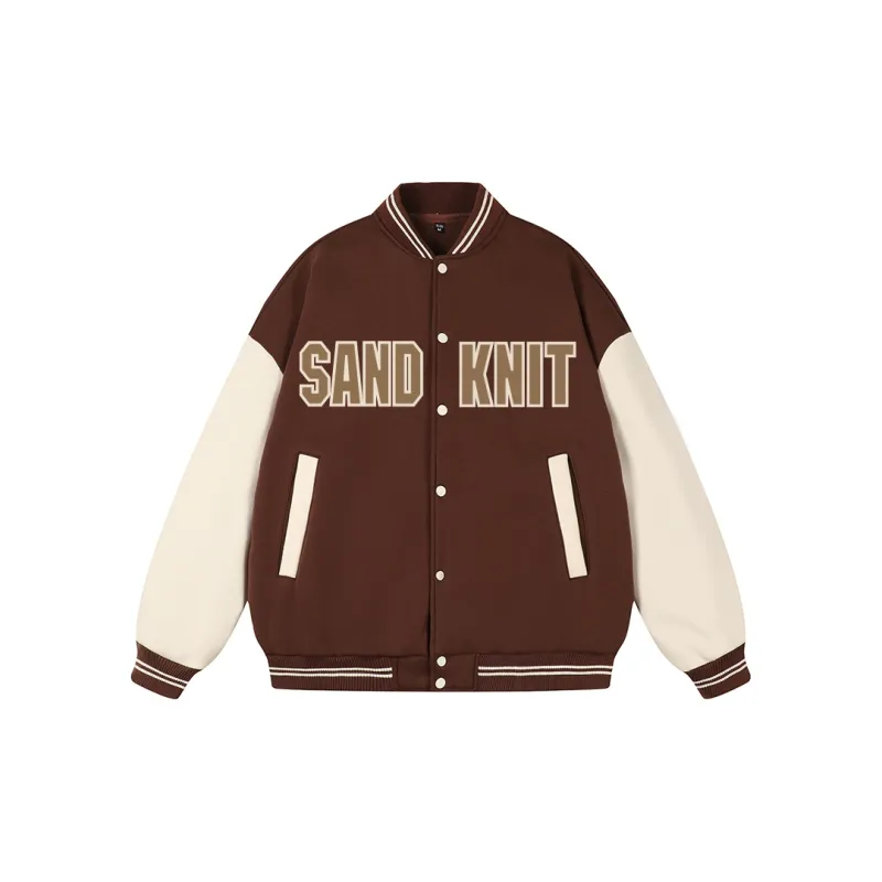 SandKnit Baseball Jacket Unisex-18