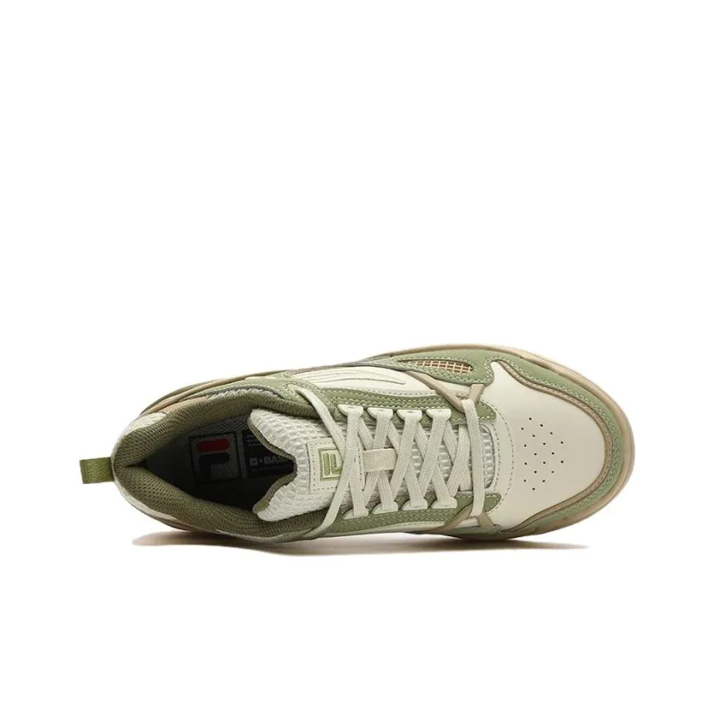 FILA Slam 22 Skate Shoes 'White Green Brown' Women's-2