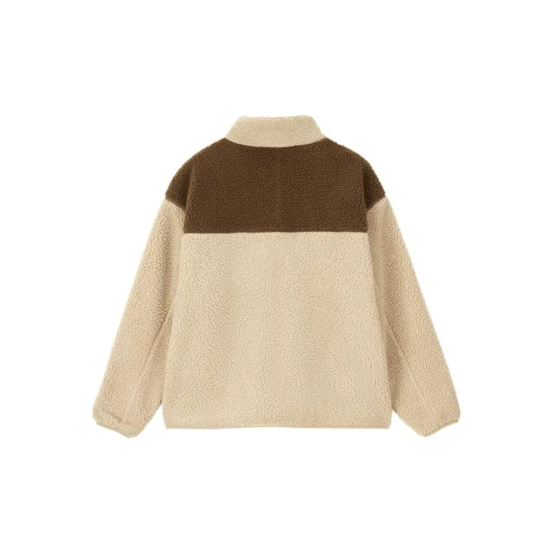New Balance Velvet Jackets Women's Khaki-1