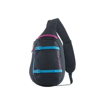 Patagonia Recycled Polyester One Shoulder Crossbody Fanny Pack Sling Bags Regular Unisex Dark Blue