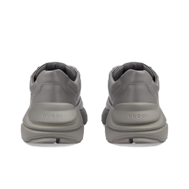 GUCCI Rhyton 'Interlocking G Dusty Grey Aqua Blue'-4