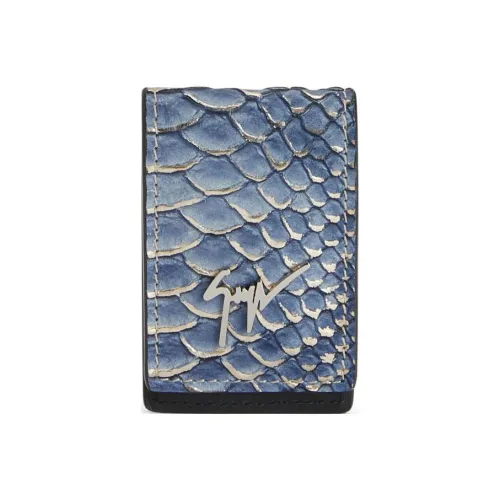 Giuseppe Zanotti Albert Snakeskin-effect Cardholder