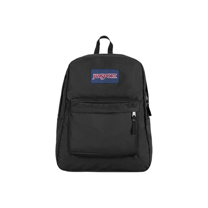 JanSport Polyester Backpack Regular Unisex Black-0
