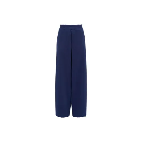 JW Anderson Knitted Sweatpants Women's Blue