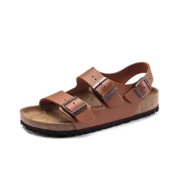 Birkenstock Milano Strap Sandals Unisex Brown Regular
