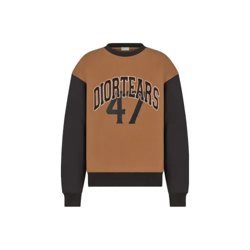 DIOR Sweatshirts Men Brown