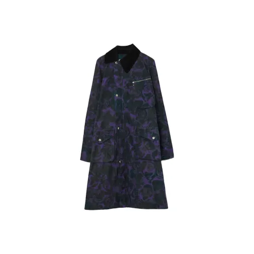 Burberry Coats Women's Purple