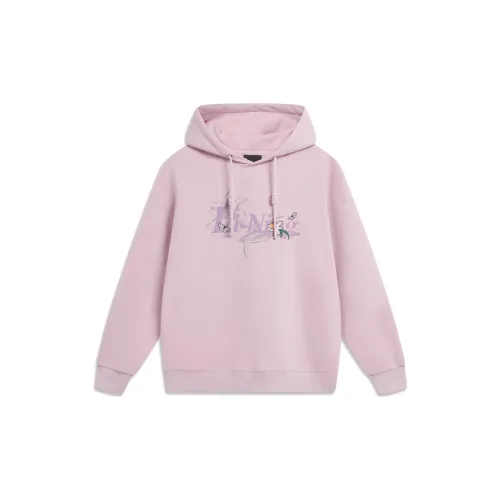 LINING Sports Life Collection Sweatshirts Women's Dusty Pink Purple