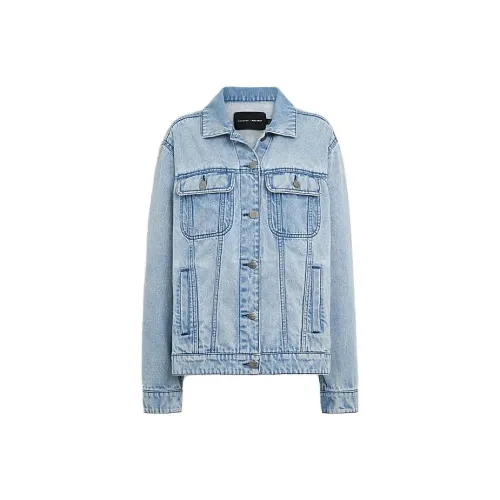 COACH Denim Jacket Women's Blue