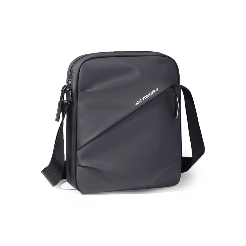GOLF Fabric Crossbody Bags Shoulder Bags Medium Size Men's Dusty Black/Elegant Gray-2
