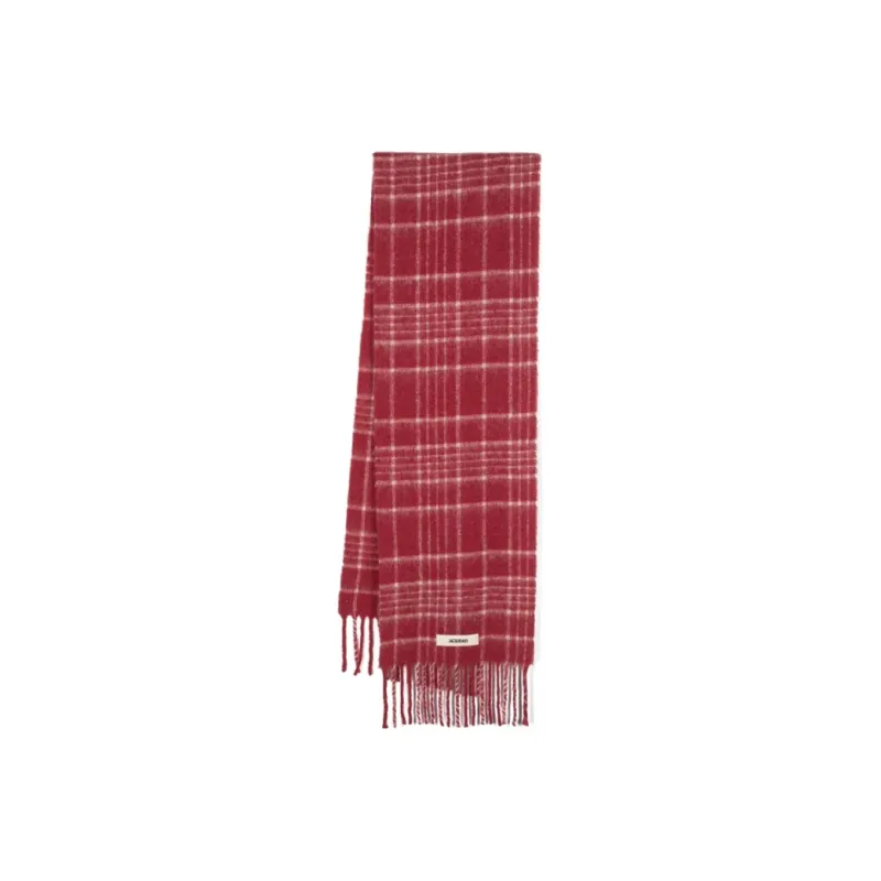Jacquemus Knit Scarves Men's Red-0