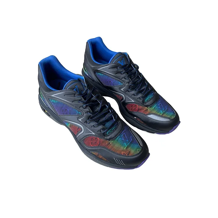 LOUIS VUITTON Trail 2054 Sneakers 'Black With Thermal Image'-2
