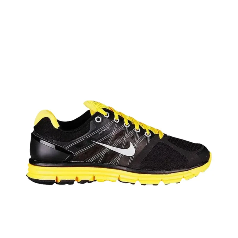Nike Livestrong X LunarGlide+ 2 Laf 'Black Varsity Maize'-1