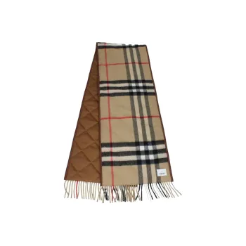 Burberry Check Cashmere Scarf