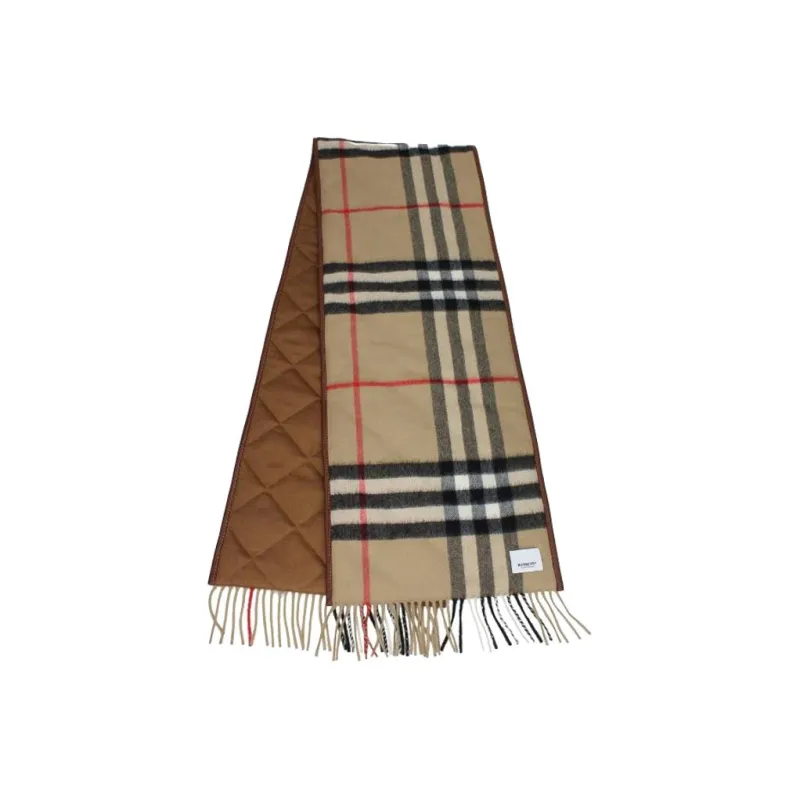 Burberry Check Cashmere Scarf-0