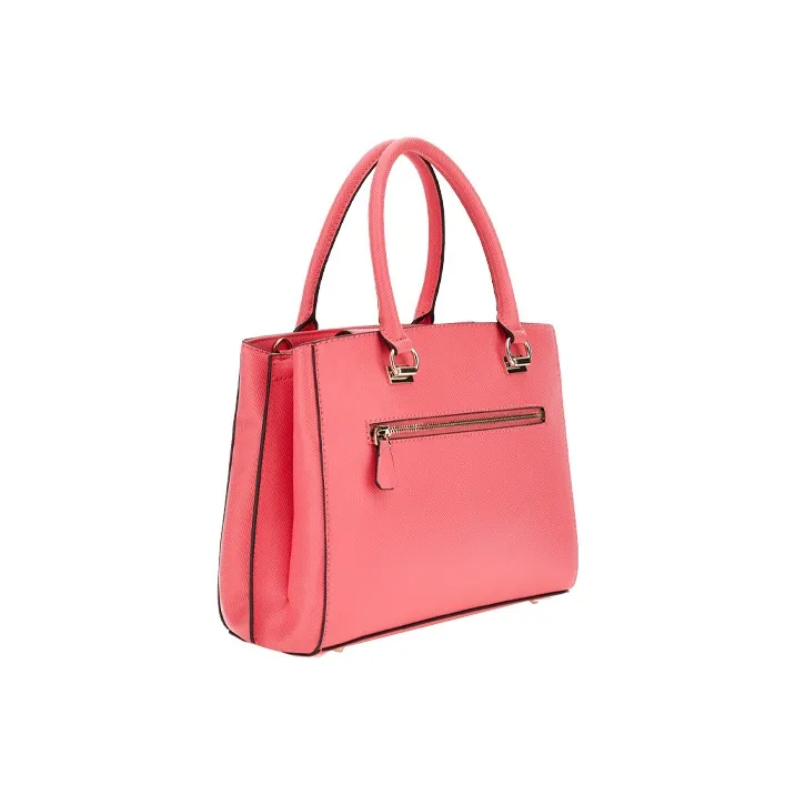 GUESS Artificial Leather Shoulder Bag Crossbody Bag Handbag Women's Fuchsia-1