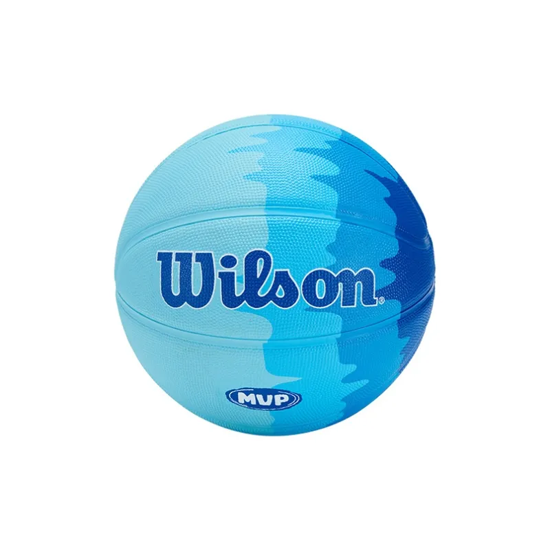 Wilson MVP Series Rubber Basketball Blue Size 7 Training Unisex-2
