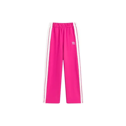 KING PRINCE Casual Pants Women's Rose Red