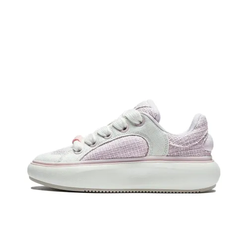 LiNing Yun You C4D Casual Shoes Women's Low-Top Peachy Pink