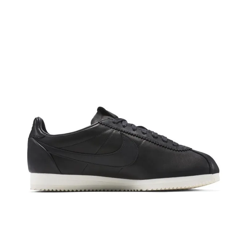 Nike Classic Cortez Premium Black Sail-1