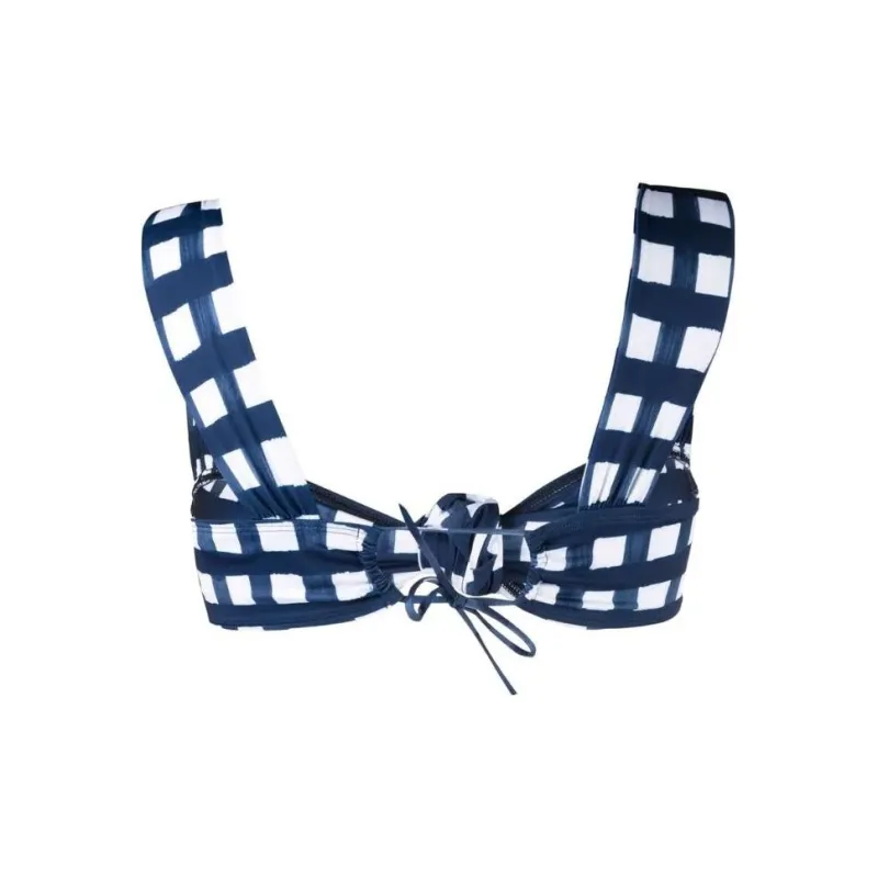 Jacquemus Le Haut Vichy 'Navy Checks'-1