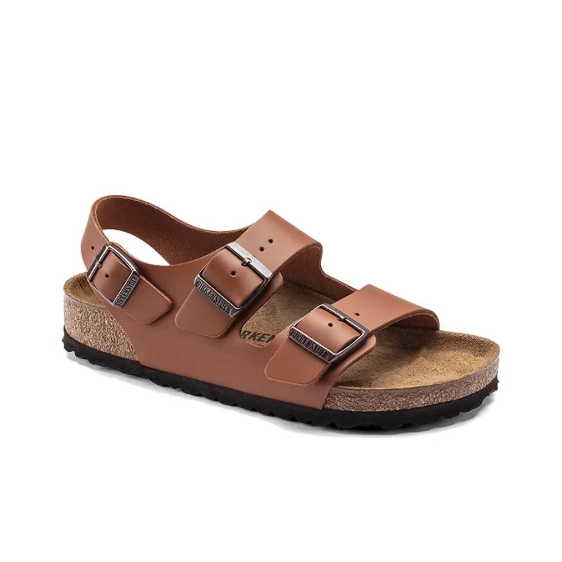 Birkenstock Milano Strap Sandals Unisex Brown Regular-1