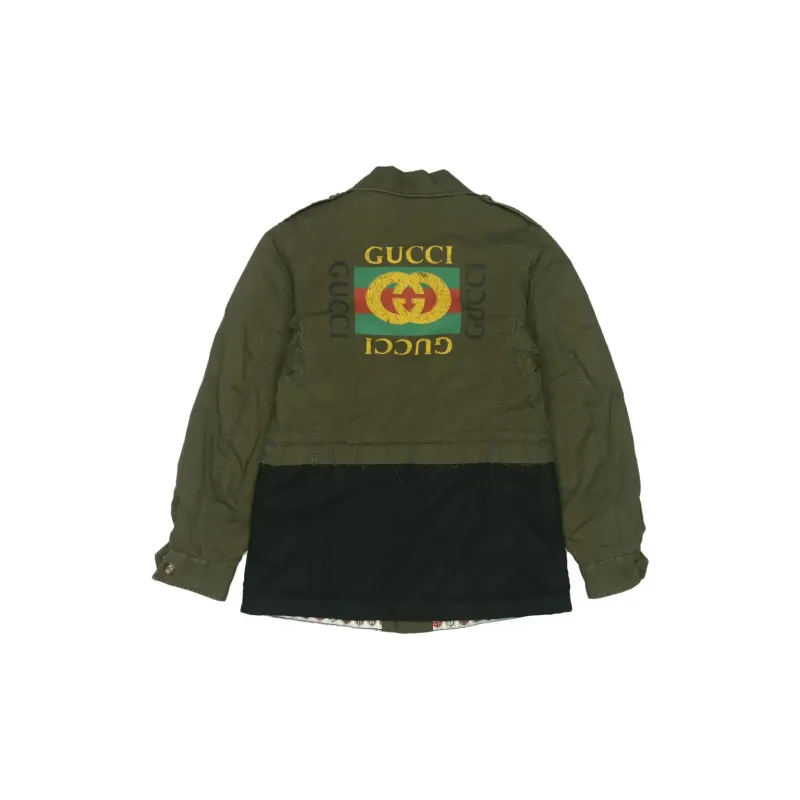 GUCCI FW22 Puffer Jacket Men's Army Green-1