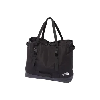 THE NORTH FACE Recycled Polyester Travel Handbag Medium Size Unisex Black