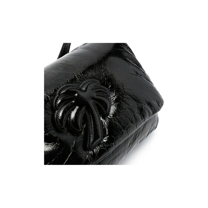 PALM ANGELS Soft Palm Bridge Bag Black-3