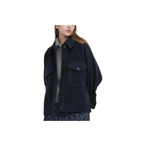 UNIQLO Jackets Women's Navy Blue