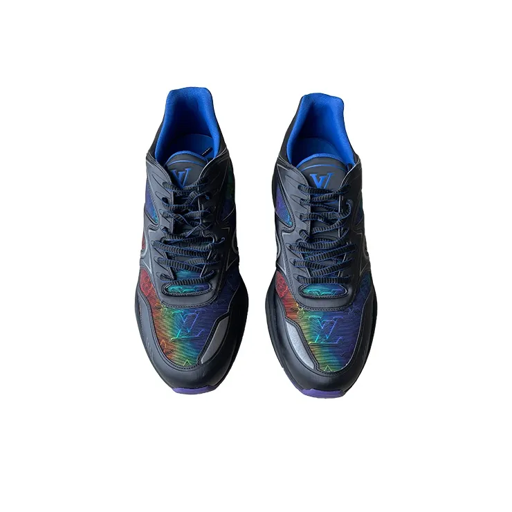 LOUIS VUITTON Trail 2054 Sneakers 'Black With Thermal Image'-3