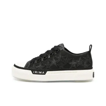 AMIRI Stars Court Low 'Black Glitter'